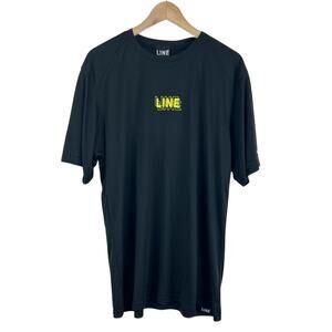 Line Skis Streetwear Athletic Black Graphic Tee‎